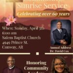 Apr 5th – Easter Community Sunrise Service @ 6:00am