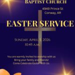 Apr 5th – Easter Service @ 10:45am